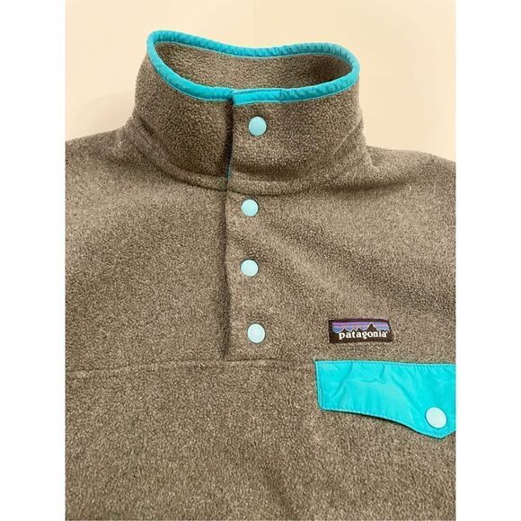 Patagonia Womens Size XS  Synchilla Snap T Fleece Pullover sweatshirt 25455 - Picture 7 of 8